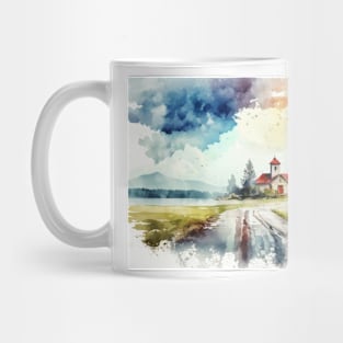 Rustic Countryside Charm Mug